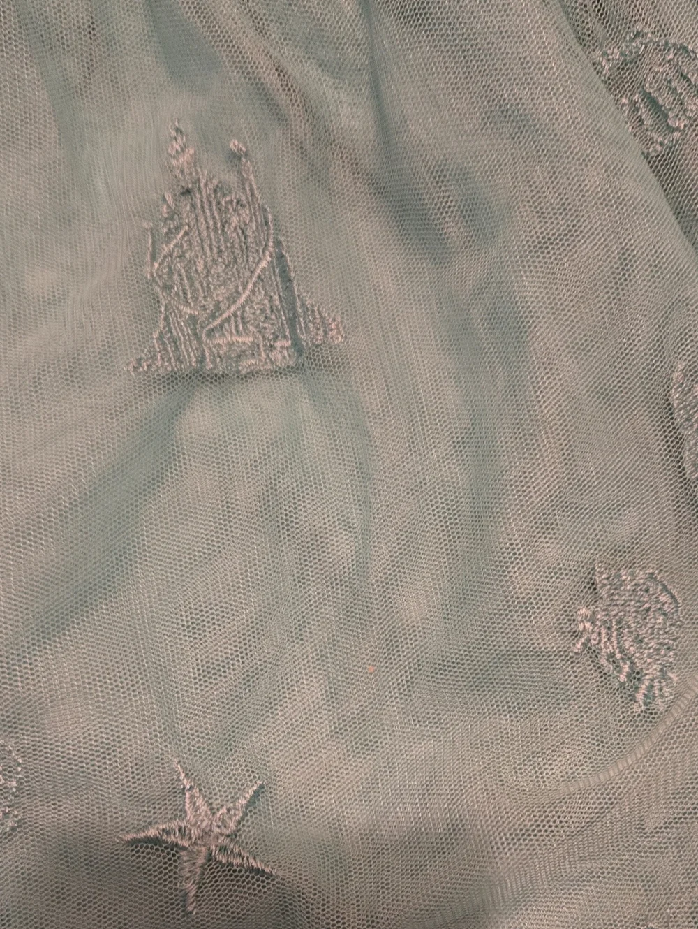 Hanna Andersson Disney Light Blue Mermaid Sweatshirt and Tulle Skirt